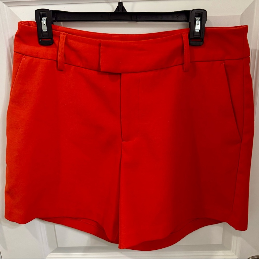 Gibson Latimer Bright Red High-Rise Women’s Shorts